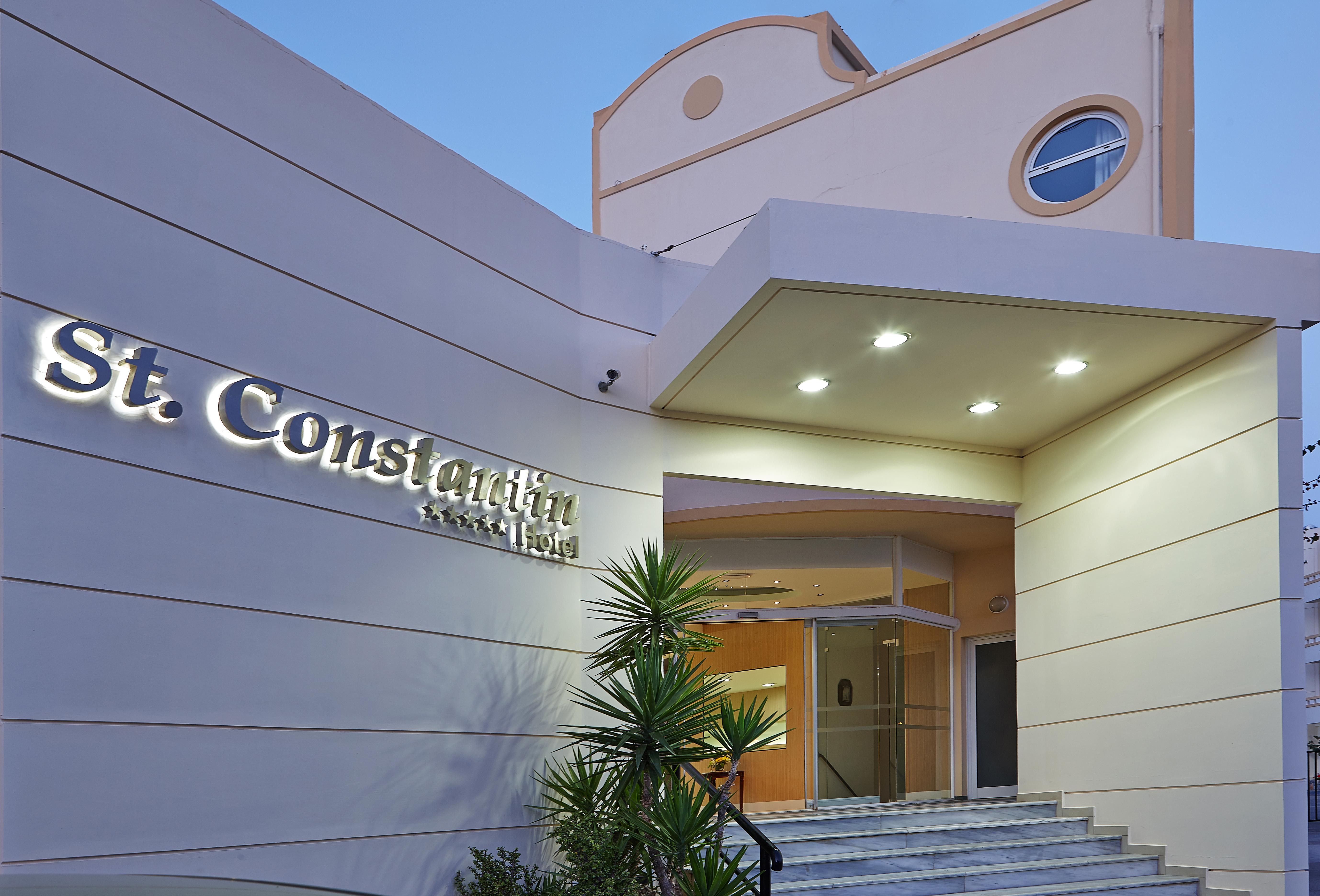 St Constantin Otel Gouves Dış mekan fotoğraf