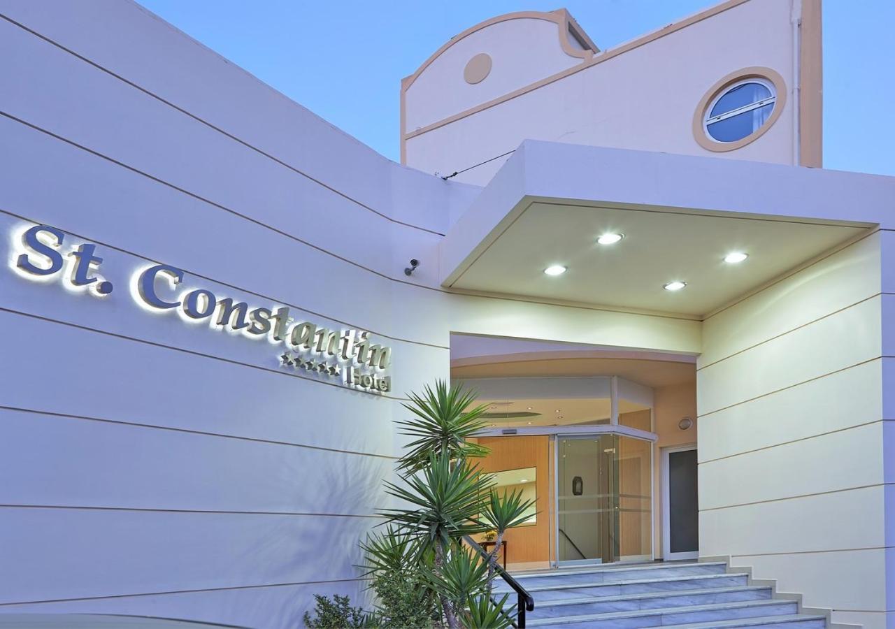 St Constantin Otel Gouves Dış mekan fotoğraf